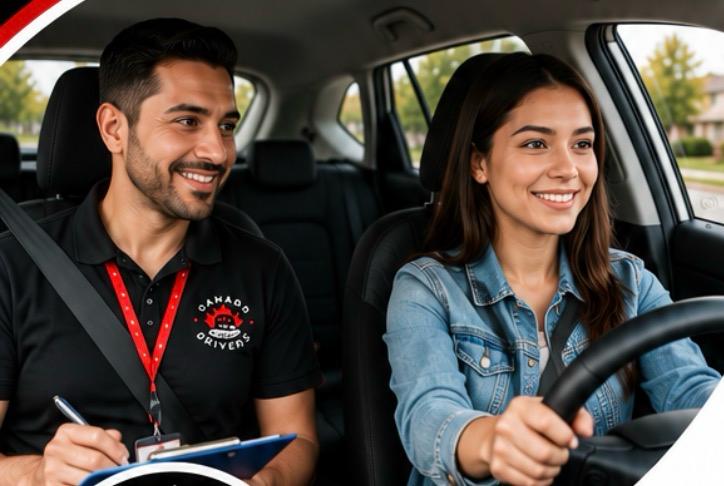 Canada Drivers in-car lesson